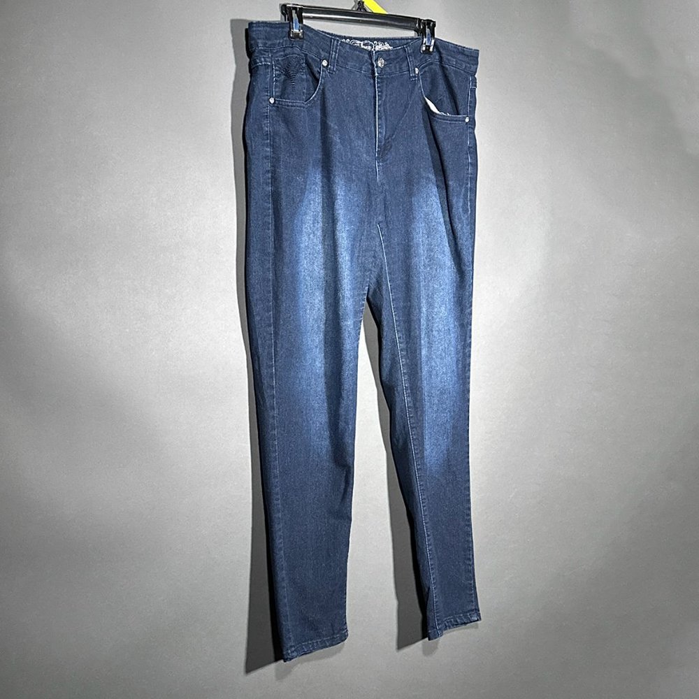 5ive‎ Jeans Faux Crystals Size 14 ~